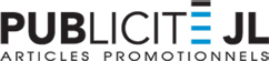 logo publicité JL articles promotionnels