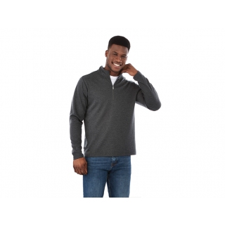 PJL-5376 chandail à glissière 1/4 polyester et laine
