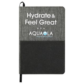 PJL-6109 Carnet en plastique et cuir recyclé
